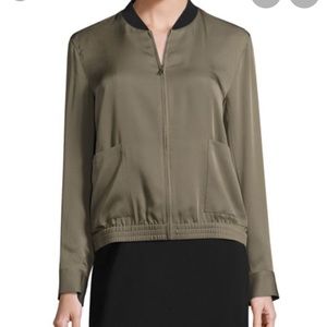 Like New Theory Silk bomber